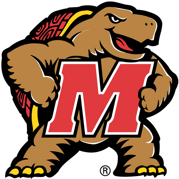 Maryland Terrapins 1997-2000 Secondary Logo diy iron on heat transfer...